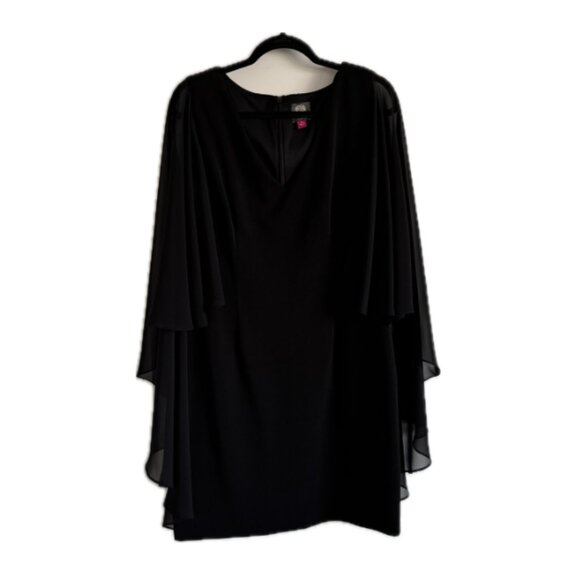 Vince Camuto Black Cocktail Dress / Size 14 / Great Preloved - Picture 3 of 8